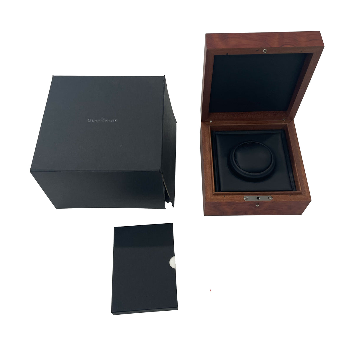 Blancpain Leman Reveil GMT 2041 1230 63B Men's Watch in  Titanium box
