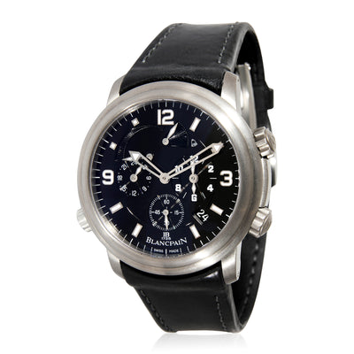 Leman Reveil GMT 2041-1230-63B Men's Watch in  Titanium