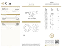 GIA Certified 1.21 Ct Round cut K VS1 Loose Diamond