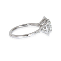 Soleste Engagement Ring in  Platinum H VVS2 1.5 CTW