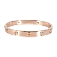 Love Bracelet, 4 Diamonds (Rose Gold)