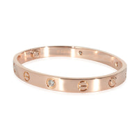 Love Bracelet, 4 Diamonds (Rose Gold)