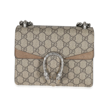 Gucci Beige GG Supreme Canvas Mini Dionysus