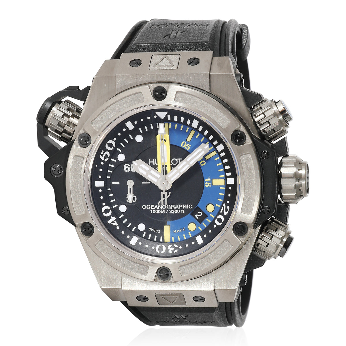 Hublot King Power Oceanographic 732.QX.1140.RX Mens Watch in  Carbon Fiber