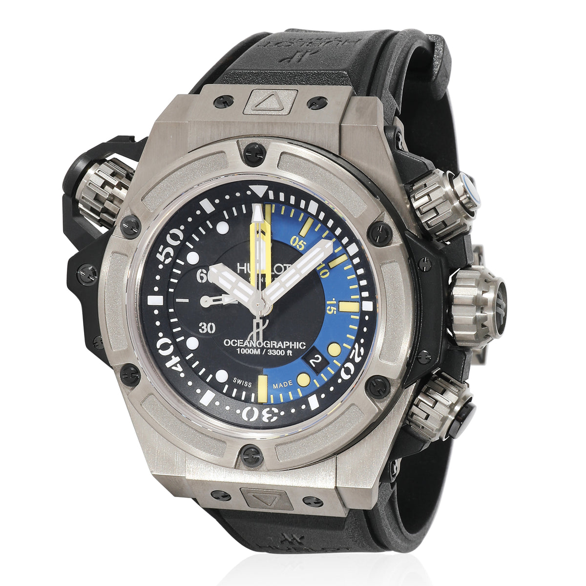 Hublot King Power Oceanographic 732.QX.1140.RX Mens Watch in  Carbon Fiber