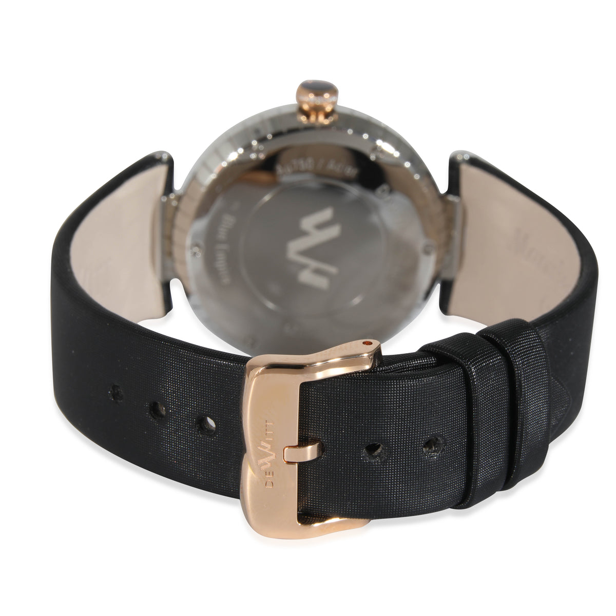 Blue Empire BEM.QZ.001-BLK Unisex Watch in 18kt Stainless Steel/Rose Gold