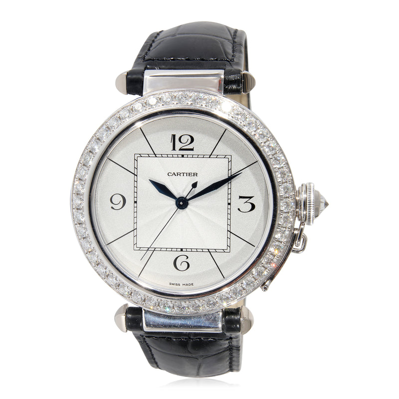 Cartier Pasha de Cartier WJ120251 Men's Watch in 18kt White Gold