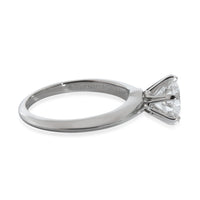 Diamond Engagement Ring in  Platinum E VS2 1.29 CTW