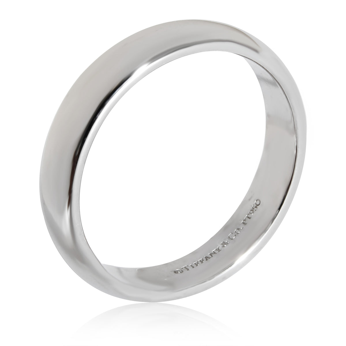 Tiffany Forever 4.5mm Band in  Platinum