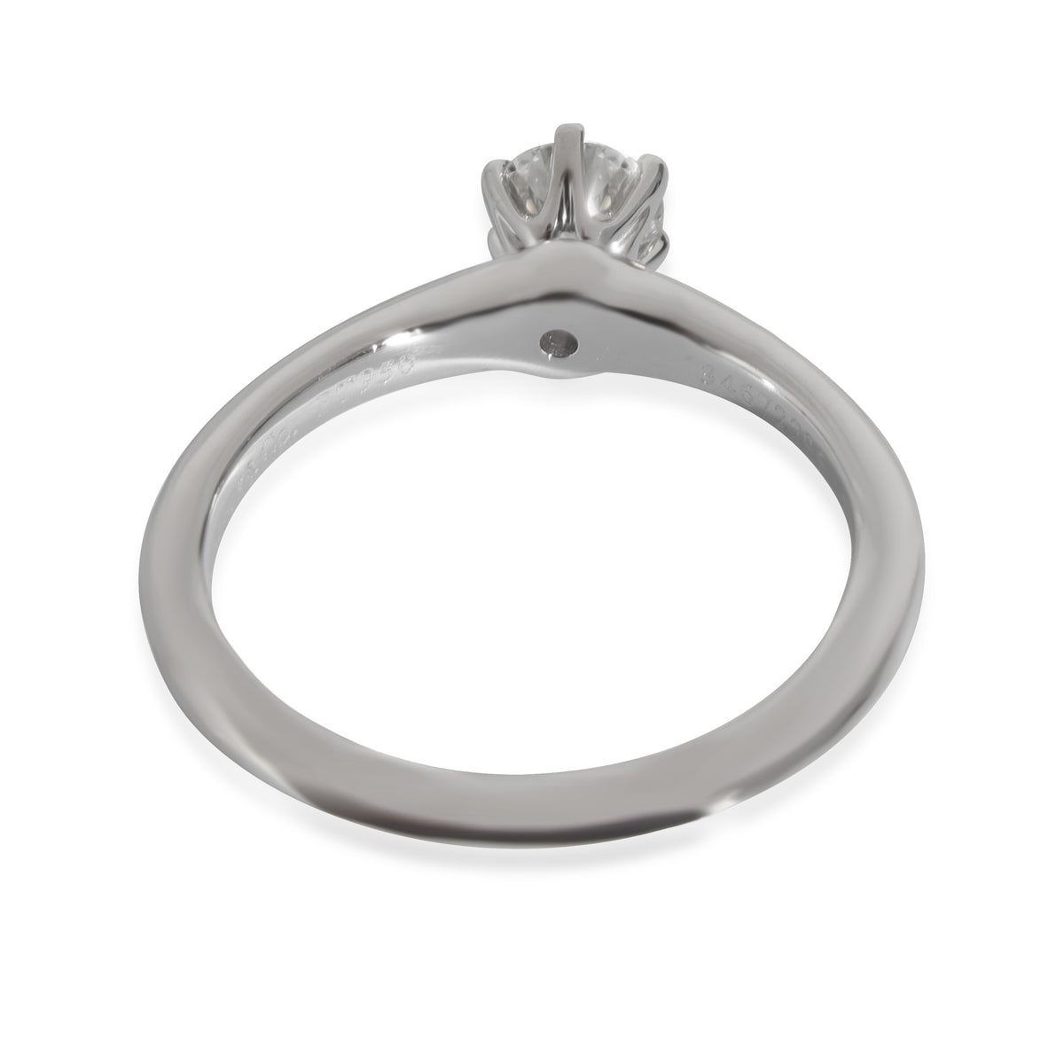Diamond Engagement Ring in  Platinum H VS2 0.40 CTW