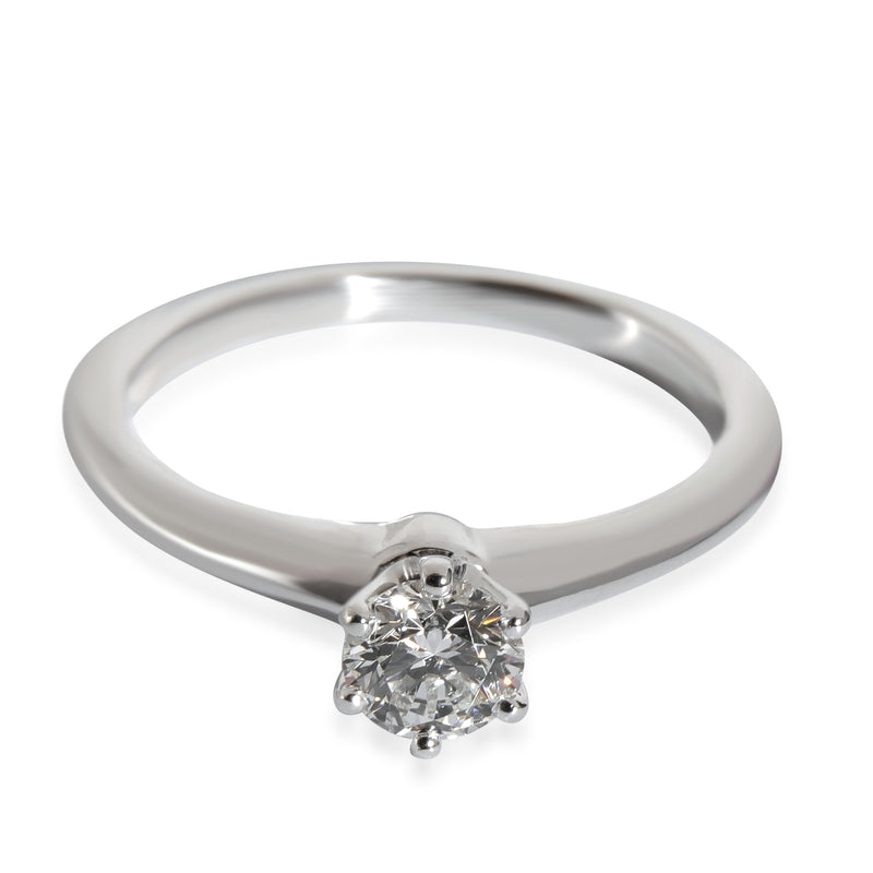 Tiffany & Co. Diamond Engagement Ring in  Platinum H VS2 0.40 CTW
