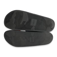 Moncler Tricolor Rubber Basile Logo Slides ad1