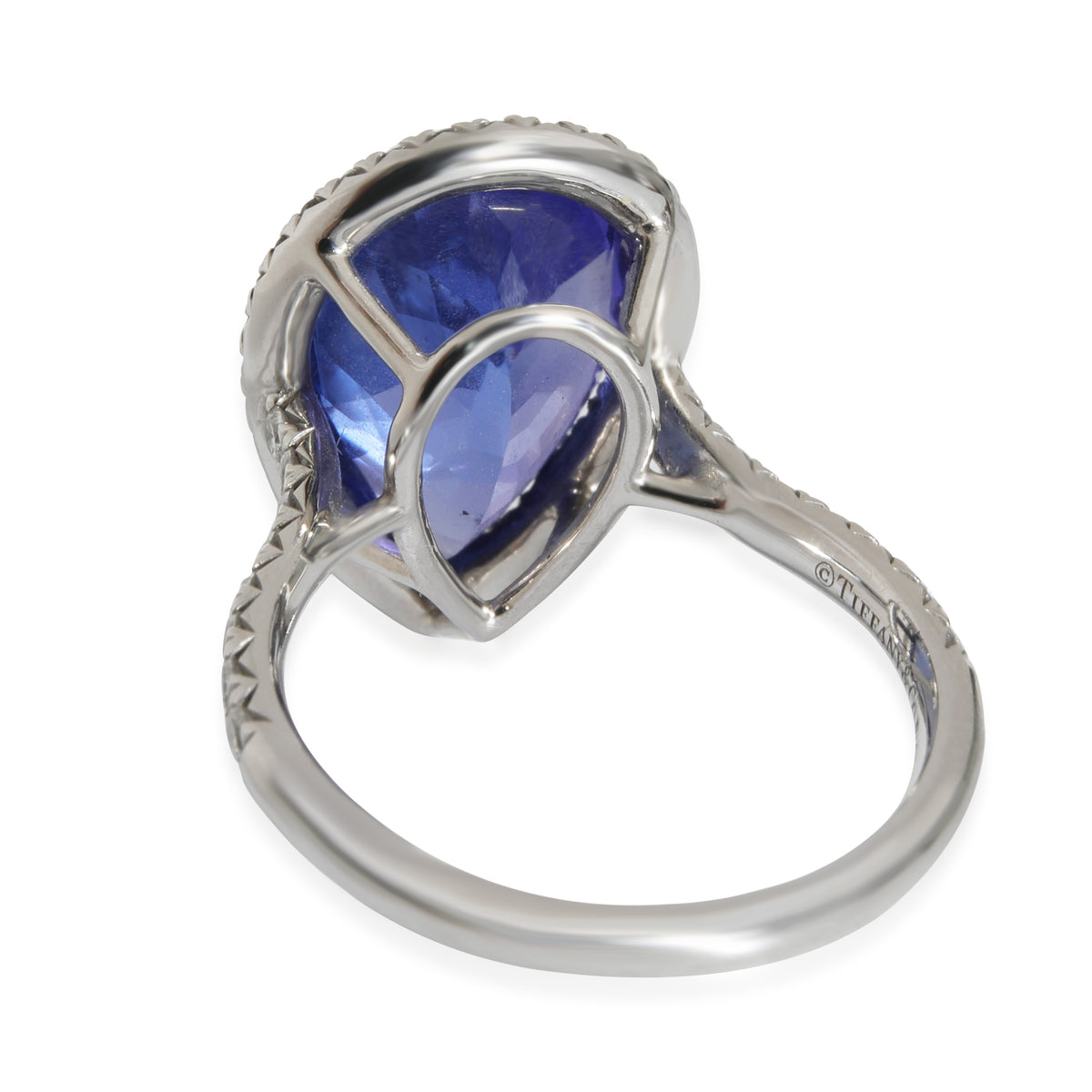 Soleste Pear Tanzanite in Platinum 5.90 CT