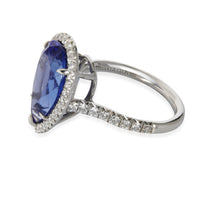 Soleste Pear Tanzanite in Platinum 5.90 CT