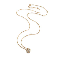 Fleurette Pendant Necklace in 18k Yellow Gold 0.5 CTW