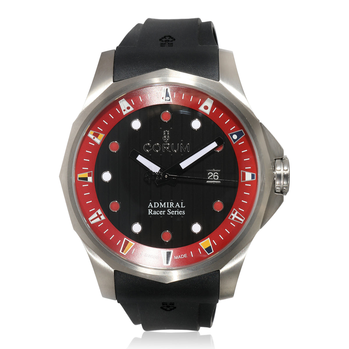 Admiral Racer 01.0157 Mens Watch in  Stainless Steel