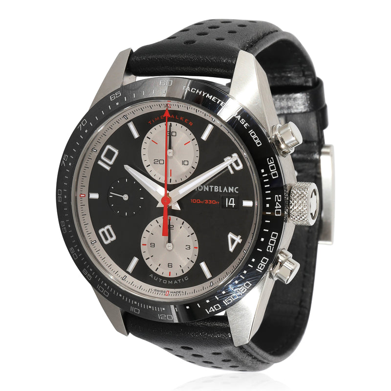 Montblanc Timewalker 119941  7503 Men's Watch in  Stainless Steel/Ceramic fv