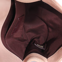 Beige Glazed Calfskin Enchained Small Boy Bag