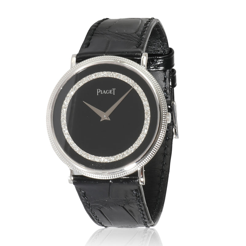Piaget Altiplano Traditional 9031 Unisex Watch in 18k White Gold