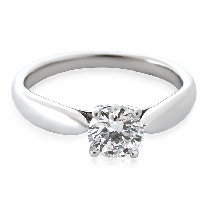 Harmony Engagement Ring in  Platinum F VVS2 0.57 CTW