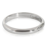 Cartier 1895 Diamond Band in Platinum 0.01 CTW