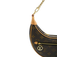 Louis Vuitton LV Monogram Canvas Loop Handbag clasp