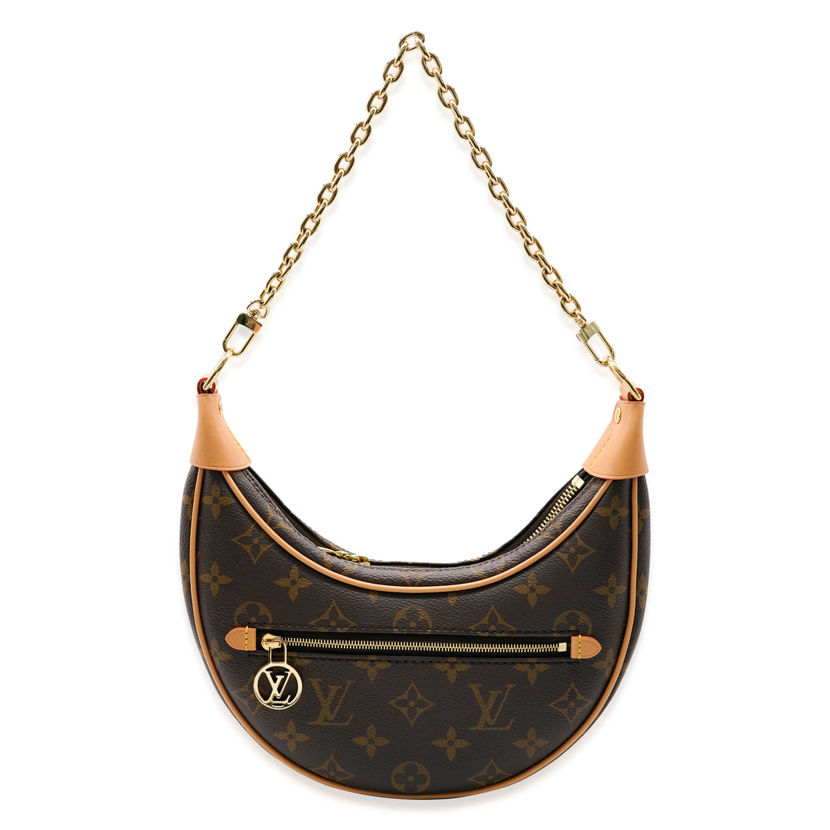 Louis Vuitton LV Monogram Canvas Loop Handbag fv