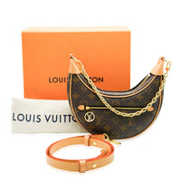 Louis Vuitton LV Monogram Canvas Loop Handbag ad3