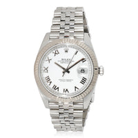 Datejust 41 126334 Mens Watch in 18kt Stainless Steel/White Gold