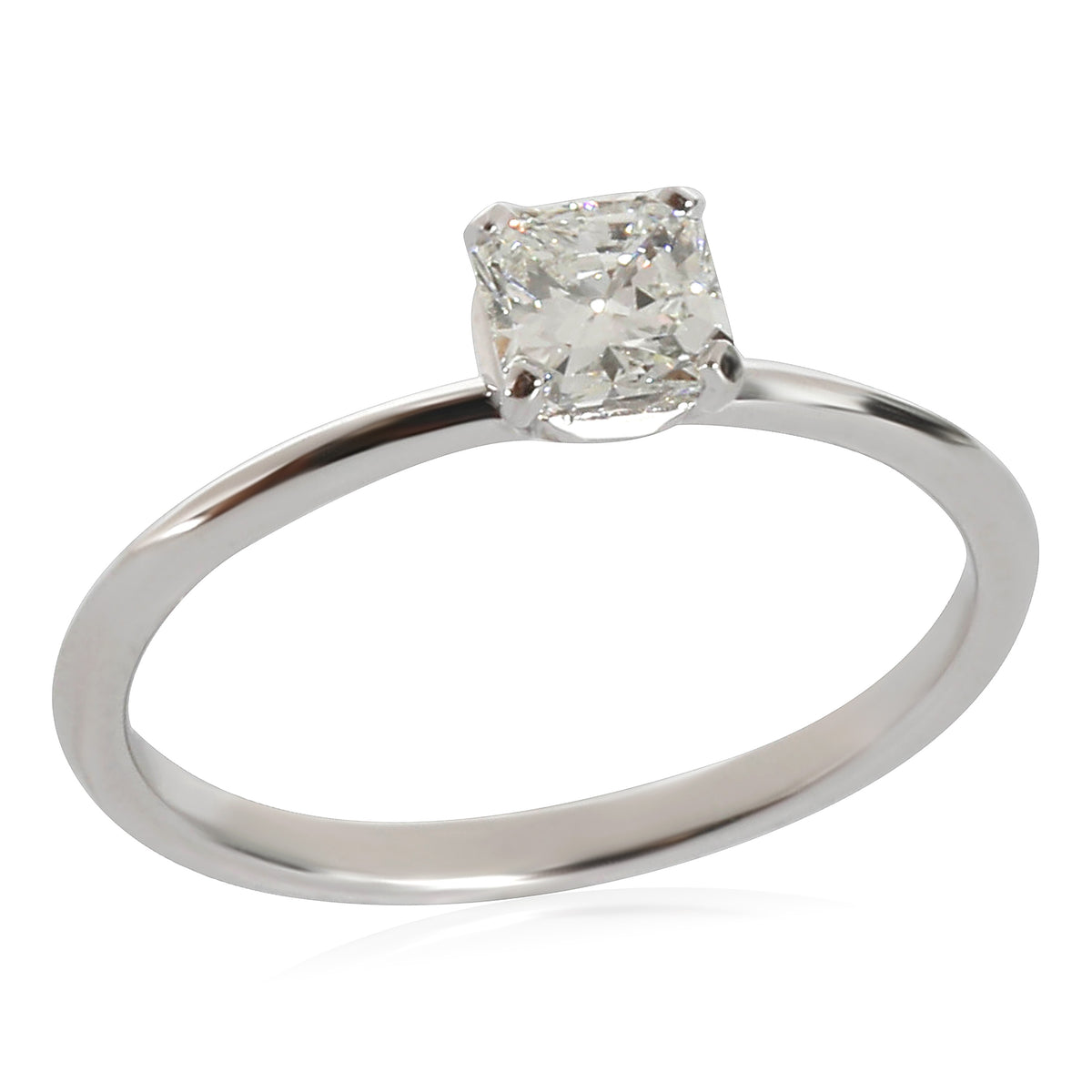 Tiffany & Co. Solitaire Engagement Ring in Platinum H VS1 0.54 CTW