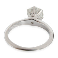 Diamond Engagement Ring in Platinum I VVS2 1.29 CTW