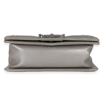 Grey Lambskin Galuchat Stingray Small Boy Bag