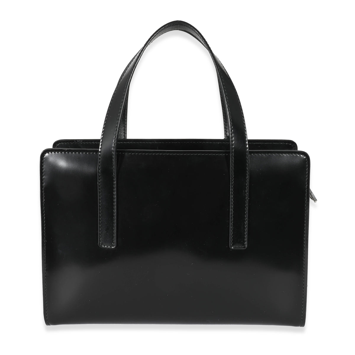 Black Brushed Calfskin Mini Re-Edition 1995 Bag