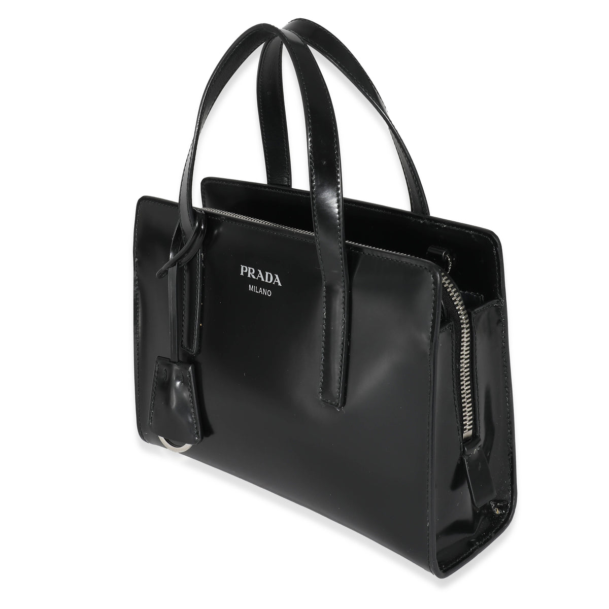 Black Brushed Calfskin Mini Re-Edition 1995 Bag