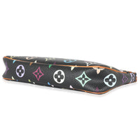 x Takashi Murakami Black Multicolore Canvas Pochette Accessoires