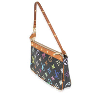 x Takashi Murakami Black Multicolore Canvas Pochette Accessoires