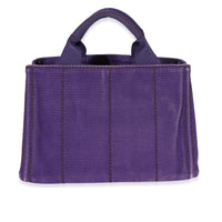 Purple Canvas Small Canapa Tote