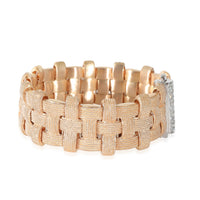 Roberto Coin Appassionata Bracelet in 18k Rose Gold 0.28 Ctw Diamond Clasp