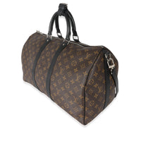 Monogram Macassar Keepall Bandoulière 45