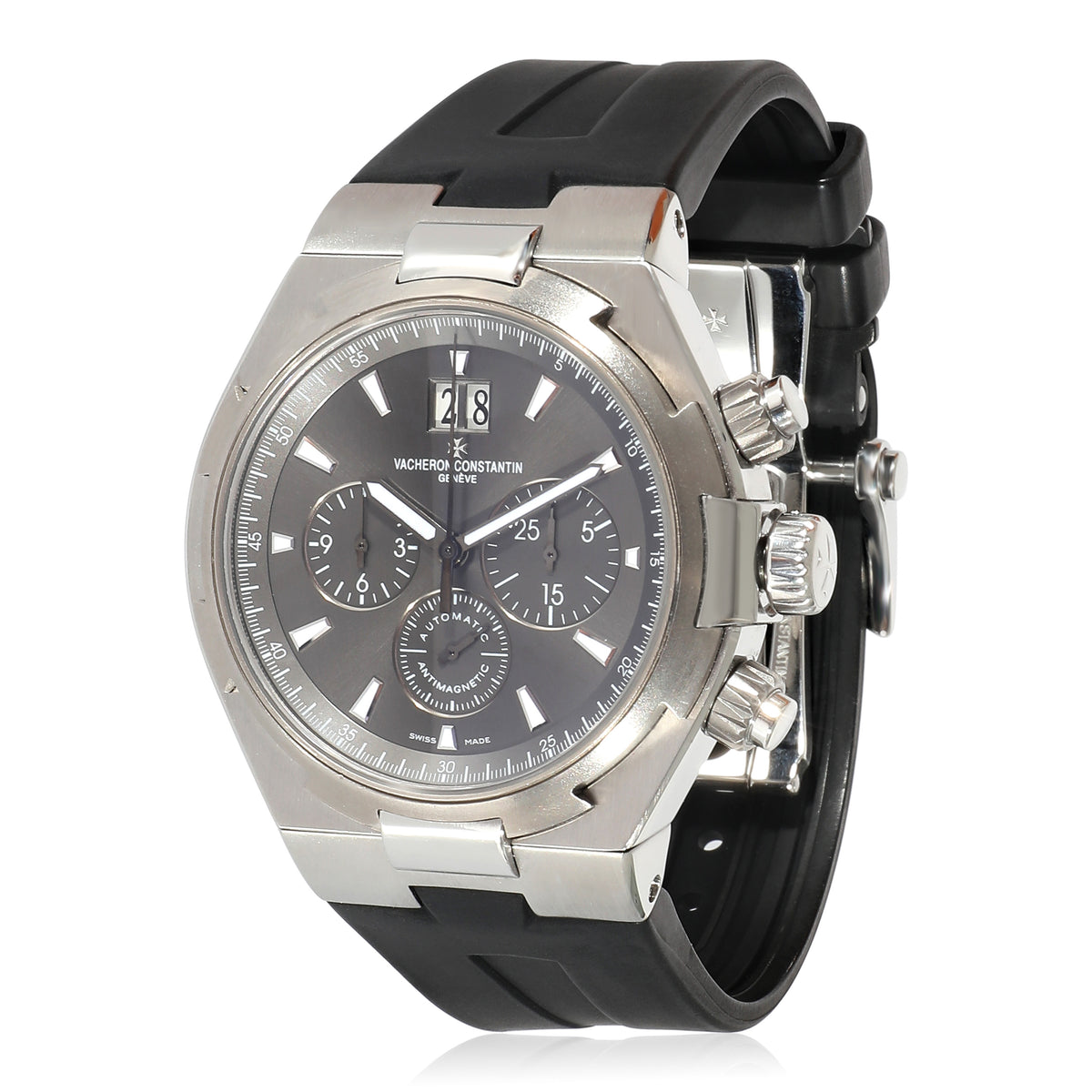 Overseas 49150/000W-9501 Mens Watch in  Stainless Steel