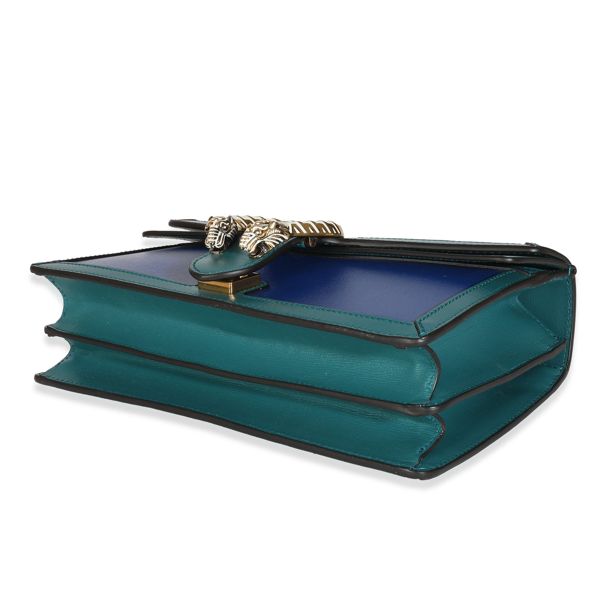 Blue Green Calfskin Small Dionysus Bag