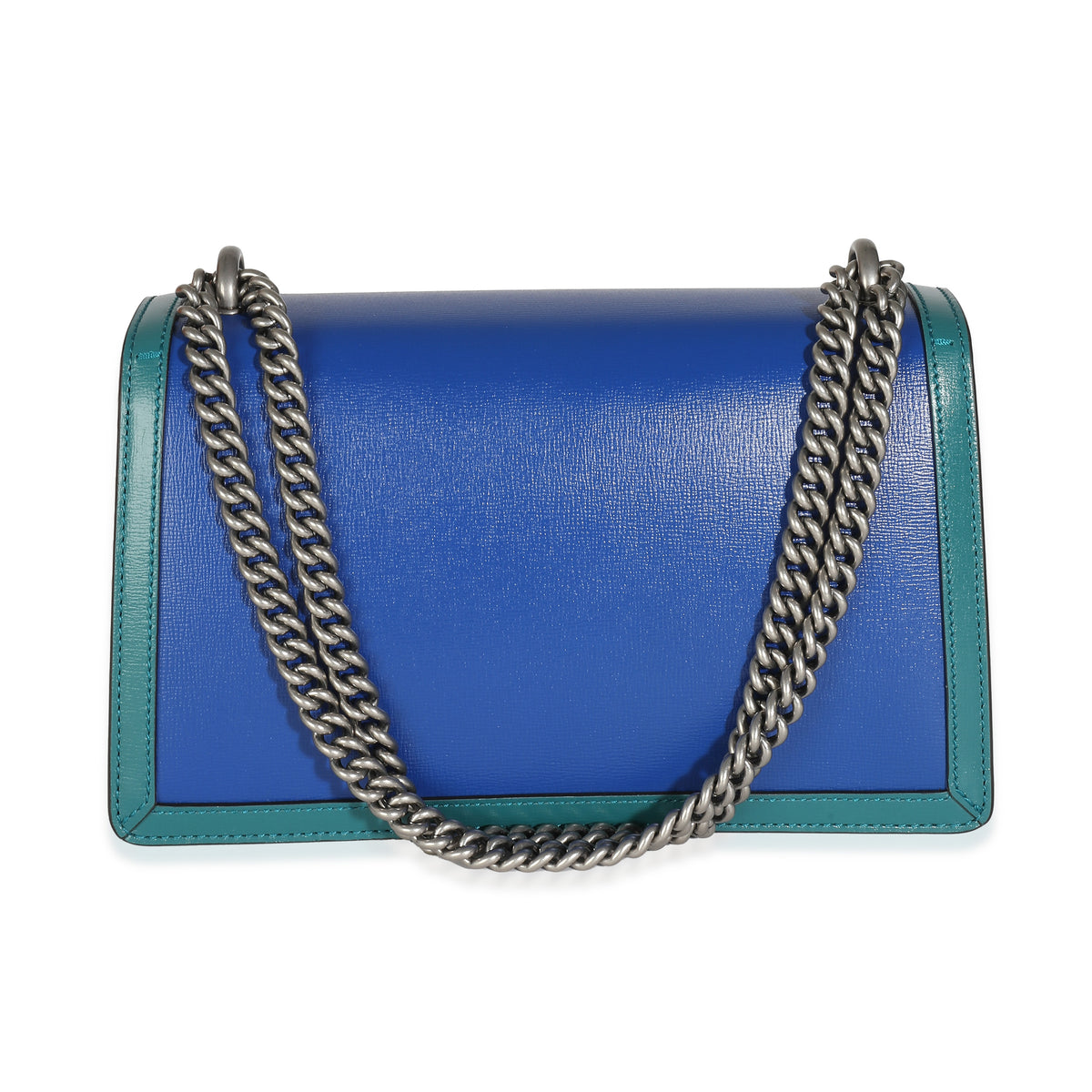 Blue Green Calfskin Small Dionysus Bag