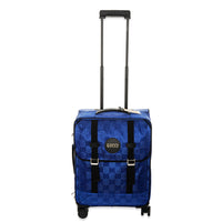 Blue Nylon Off The Grid Small Trolley