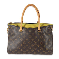 Louis Vuitton Pistache Monogram Canvas Pallas