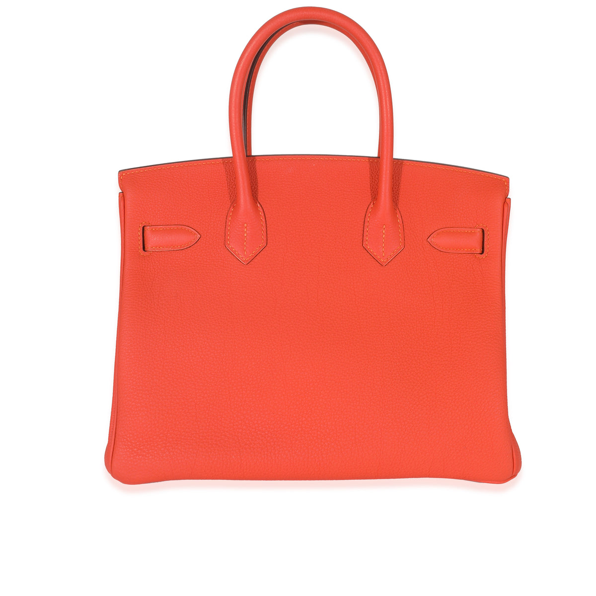 Hermes Orange Poppy Togo Birkin 30 GHW