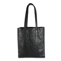 Black Antique Nappa Small Tote