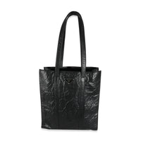 Black Antique Nappa Small Tote