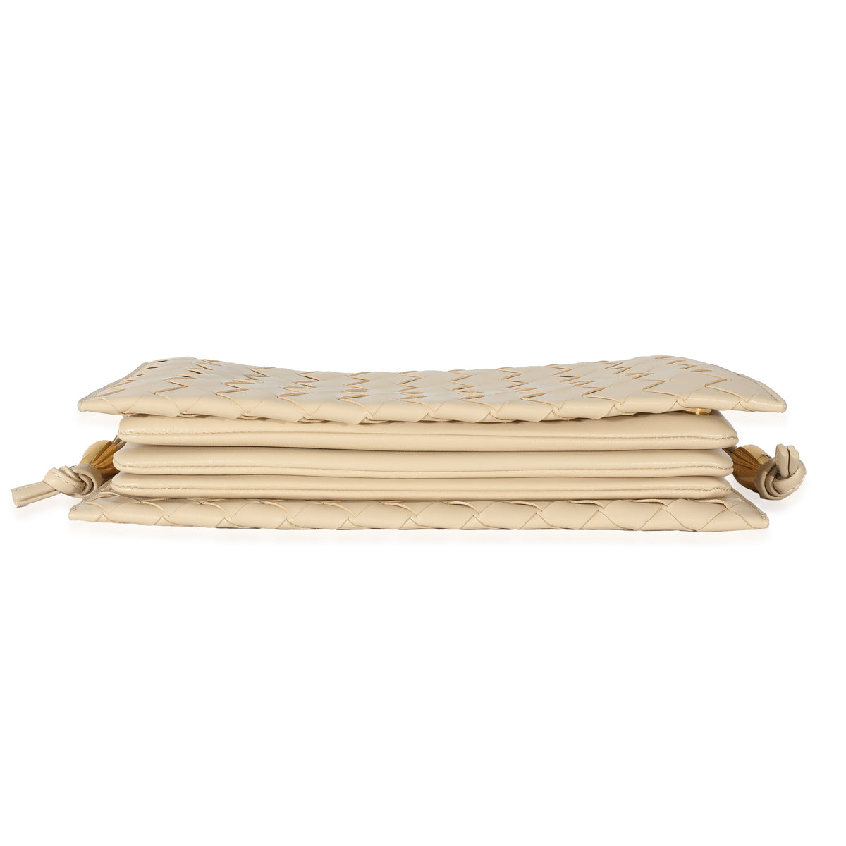 Porridge Intrecciato Lambskin Trio Pouch