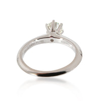 Solitaire Engagement Ring In Platinum .40 CTW.