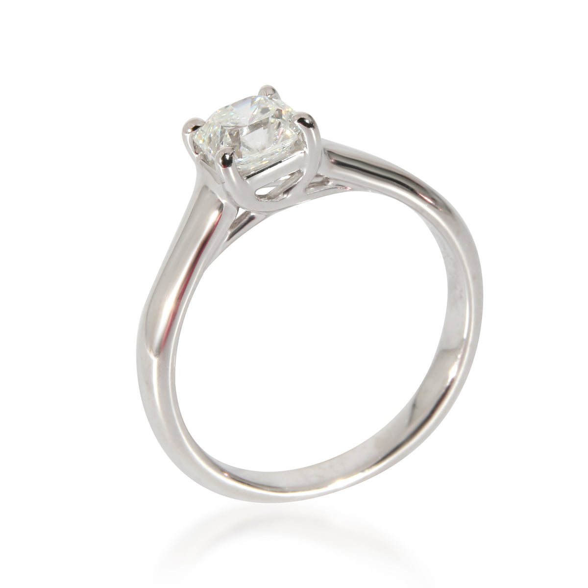 Lucida Diamond Engagement Ring in Platinum G VVS2 0.63 CTW